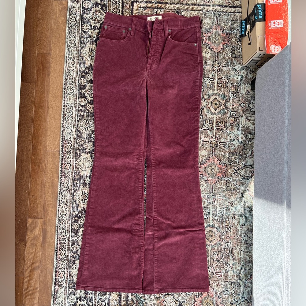 Madewell Perfect Vintage Flare Pant: Corduroy